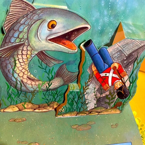 VINTAGE 90s THE LITTLE TIN SOLDIER POP UP STORYBOOK GRANDREAMS LIMITED LONDON - Picture 6 of 14